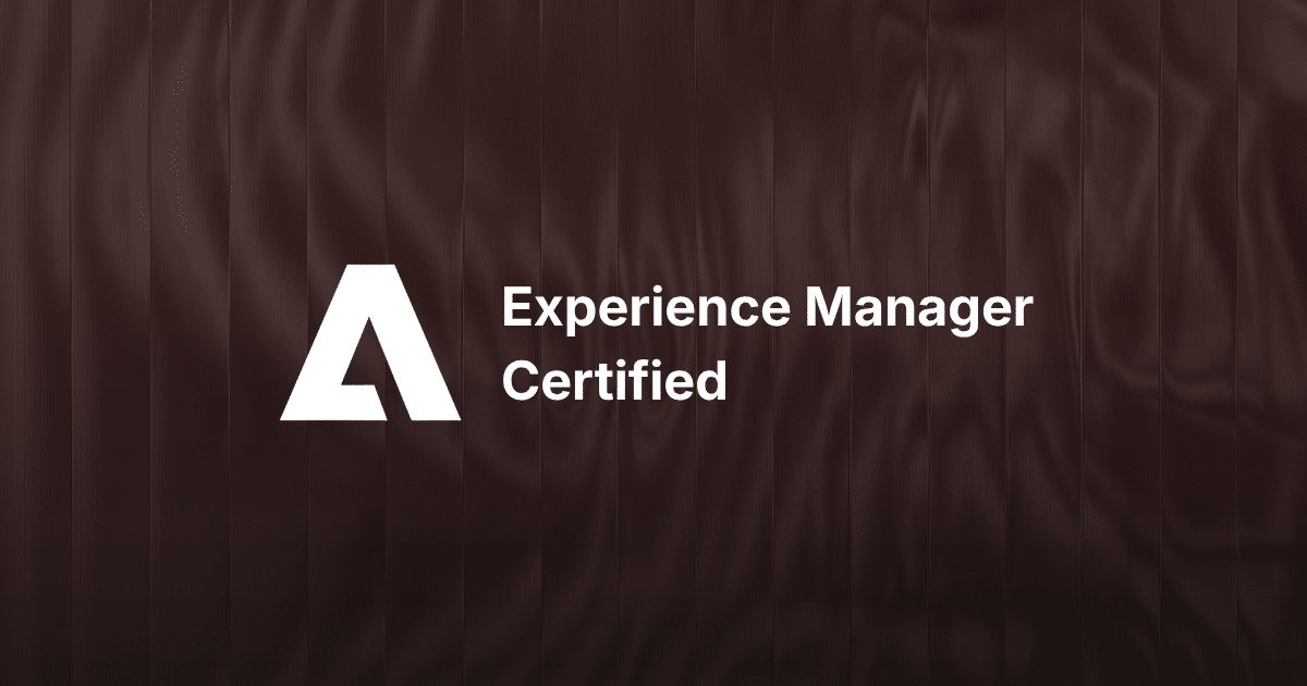 Adobe Experience Manager Certified